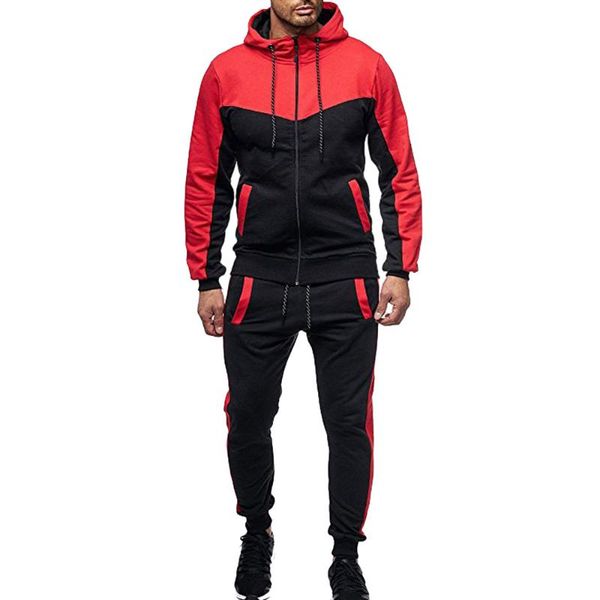 men's tracksuits 2 pieces tracksuit man casual patchwork sportwear set hoodies sweatshirt pants jogging hoody suits 3xl, Gray
men's tracksuits 2 pieces tracksuit man casual patchwork sportwear set hoodies sweatshirt pants jogging hoody suits 3xl, Gray