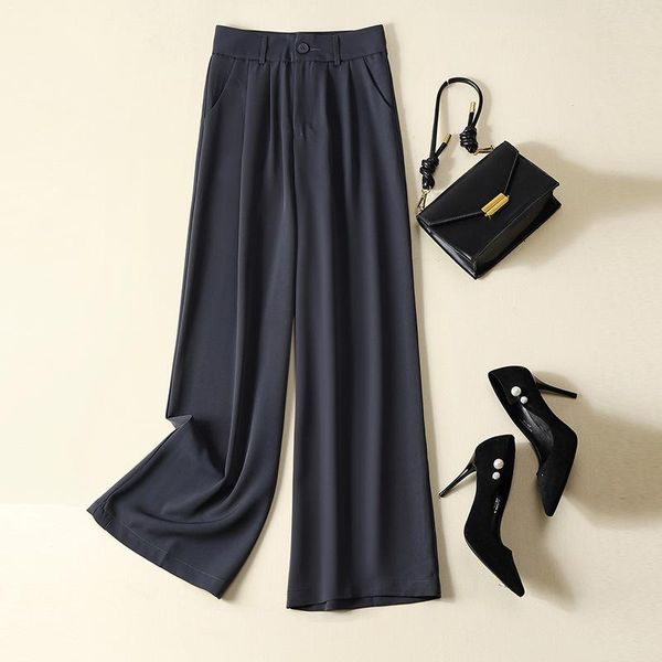 women's pants & capris 75028 summer women casual cool wide leg high waist loose straight office korean elegant solid color breathable t, Black;white
women's pants & capris 75028 summer women casual cool wide leg high waist loose straight office korean elegant solid color breathable t, Black;white