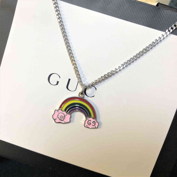 aaa designer jewelry ancient double skull head elf drop glue rainbow women's necklace sweater chain pair original, Silver
aaa designer jewelry ancient double skull head elf drop glue rainbow women's necklace sweater chain pair original, Silver