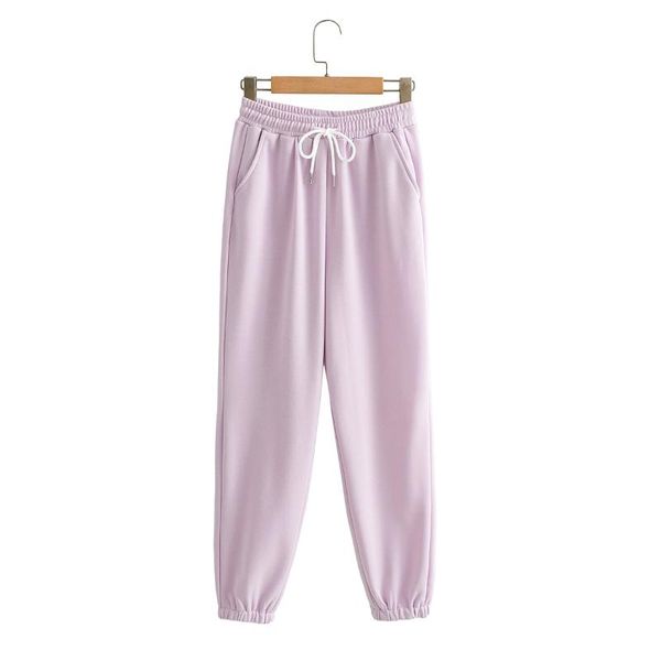 fashion cotton comfortable 2021 high waist pockets elastic violet spring autumn casual loose sports shrink feet trousers nz0143, Black;white
fashion cotton comfortable 2021 high waist pockets elastic violet spring autumn casual loose sports shrink feet trousers nz0143, Black;white