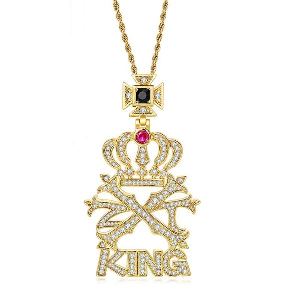 pendant necklaces hip hop king crown for men women rock punk stainless steel cuban link chain choker necklace fashion jewelry, Silver
pendant necklaces hip hop king crown for men women rock punk stainless steel cuban link chain choker necklace fashion jewelry, Silver