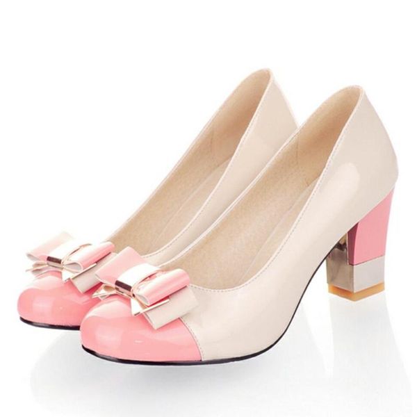 dress shoes asileto big size 43 candy color women pumps with bows shallow block high heels pink working wedding bride footwear rl3469, Black
dress shoes asileto big size 43 candy color women pumps with bows shallow block high heels pink working wedding bride footwear rl3469, Black