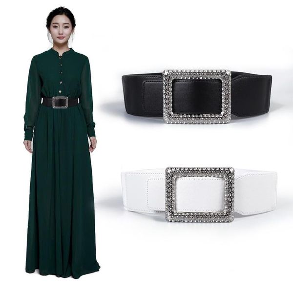 belts for women europe and the united states white diamond decoration elastic belt lady simple down with coat waist seal, Black;brown
belts for women europe and the united states white diamond decoration elastic belt lady simple down with coat waist seal, Black;brown
