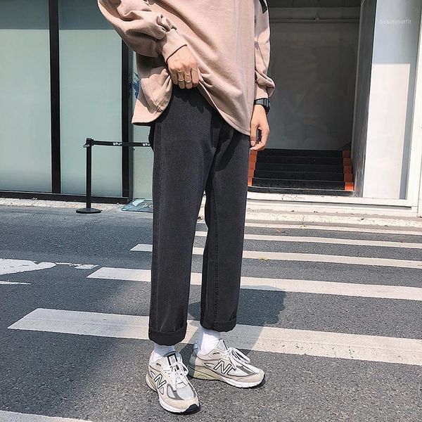 men's jeans mens vintage 2021 men oversized wide leg korean style denim pants fashion japanese streetwear black baggy for, Blue
men's jeans mens vintage 2021 men oversized wide leg korean style denim pants fashion japanese streetwear black baggy for, Blue