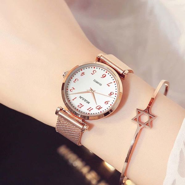 wristwatches luxury women watch magnetic rome classic female clock quartz wristwatch fashion ladies wrist relogio feminino, Slivery;brown
wristwatches luxury women watch magnetic rome classic female clock quartz wristwatch fashion ladies wrist relogio feminino, Slivery;brown