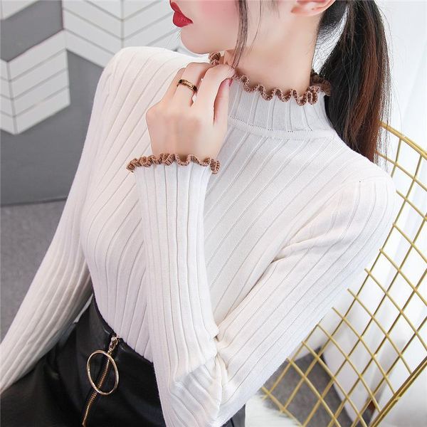 winter knitting pullovers, long sleeve, turtleneck , knitted sweater, chic women's casual clothes streetwear y14. kz0z, White;black
winter knitting pullovers, long sleeve, turtleneck , knitted sweater, chic women's casual clothes streetwear y14. kz0z, White;black