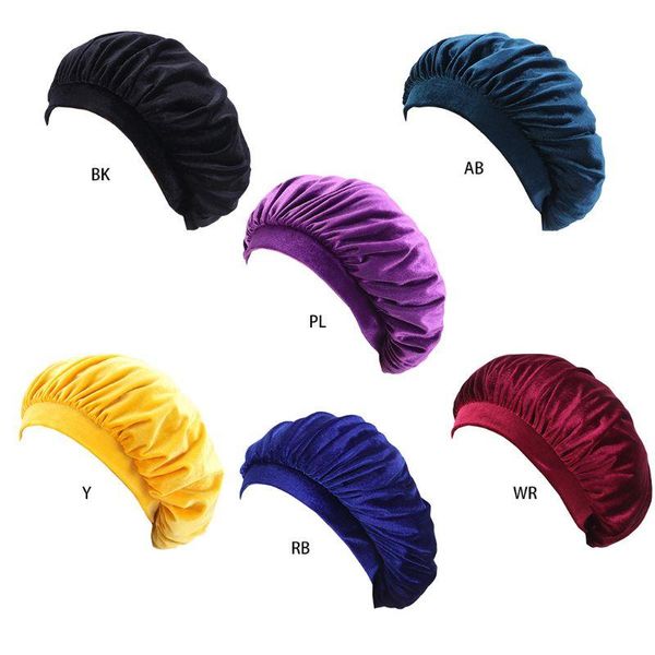 beanie/skull caps womens wide elastic band night sleep cap velvet solid color bonnet turban hat 2xpd, Blue;gray
beanie/skull caps womens wide elastic band night sleep cap velvet solid color bonnet turban hat 2xpd, Blue;gray