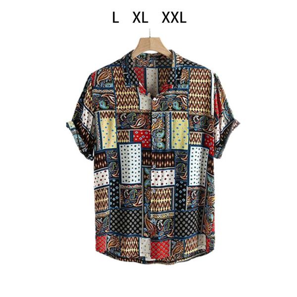 men's casual shirts mens button up polyester cotton for sun beach party, White;black
men's casual shirts mens button up polyester cotton for sun beach party, White;black