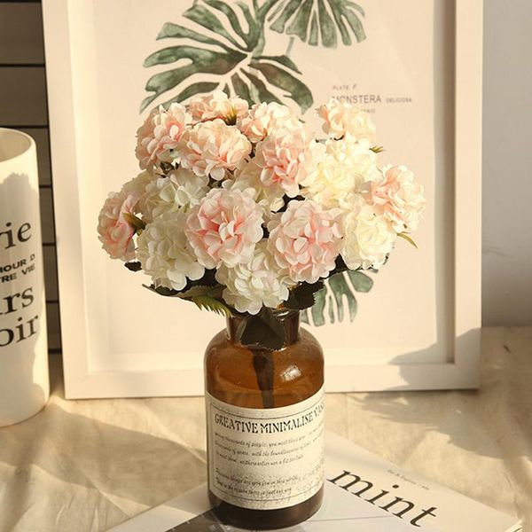 10 heads hydrangea artificial flowers for home wedding decoration small bouquet fake flower diy party decor
10 heads hydrangea artificial flowers for home wedding decoration small bouquet fake flower diy party decor