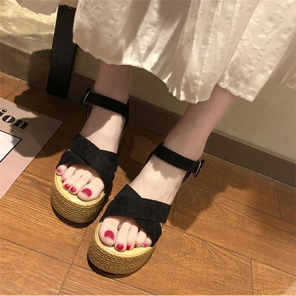 dress shoes women women's fashion casual wedge open toe platforms peep sandals high heel for girl, Black
dress shoes women women's fashion casual wedge open toe platforms peep sandals high heel for girl, Black