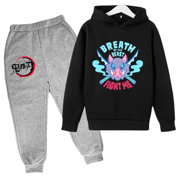 2 pieces sets baby girl clothes new ghost blade popular hip hop boy hoodie fashion sportwear autumn demon slayer sweatshirt suit, White
2 pieces sets baby girl clothes new ghost blade popular hip hop boy hoodie fashion sportwear autumn demon slayer sweatshirt suit, White