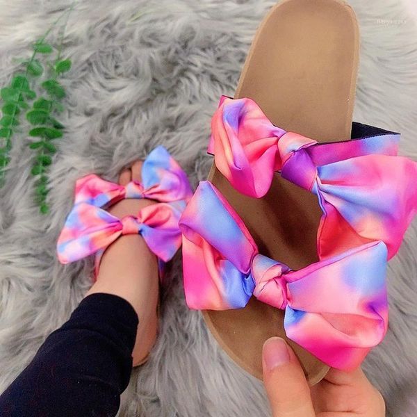 slippers summer women cross-border lager size bow outer wear flat comfy cork slides colorful slip on sandals flip flops1, Black
slippers summer women cross-border lager size bow outer wear flat comfy cork slides colorful slip on sandals flip flops1, Black