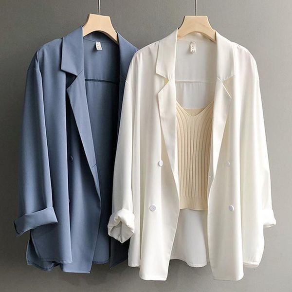 women's suits & blazers 2021 office women casual long sleeve solid formal work suit fashion ladies jackets slim coat, White;black
women's suits & blazers 2021 office women casual long sleeve solid formal work suit fashion ladies jackets slim coat, White;black