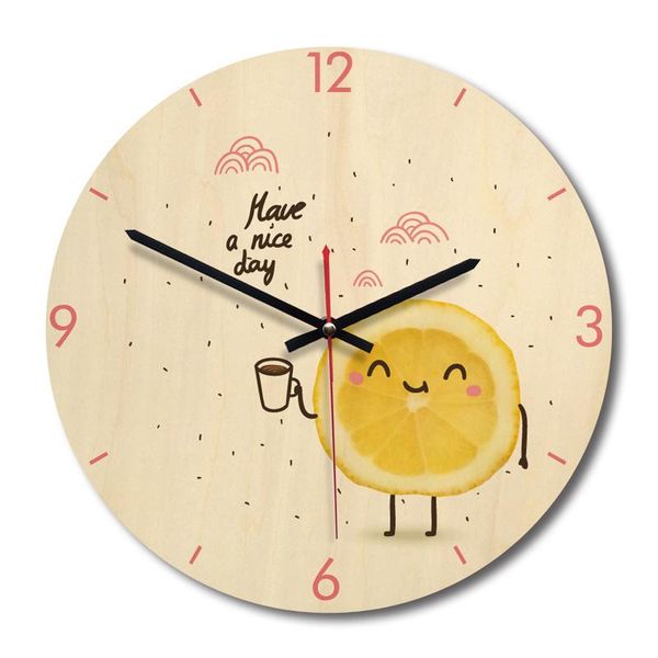 wall clocks cartoon fruit clock creative wooden modern simple living room art free 
wall clocks cartoon fruit clock creative wooden modern simple living room art free
