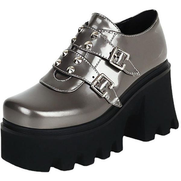 dress shoes women bright leather high heels for female platform buckle strap designer pumps ladies luxury solid shoe girl plus size 43, Black
dress shoes women bright leather high heels for female platform buckle strap designer pumps ladies luxury solid shoe girl plus size 43, Black