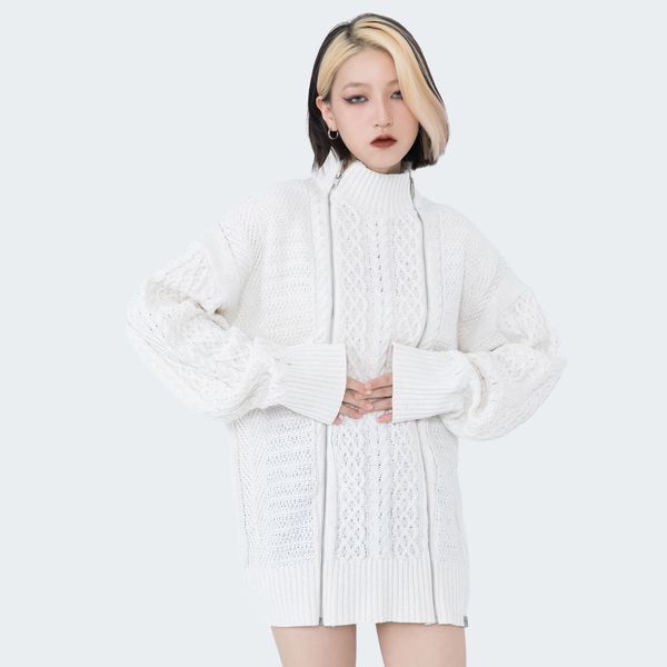 men's jackets korean high street half-turtleneck cardigan men's double-sleeve nightgown with zipper up to white black woman's, Black;brown
men's jackets korean high street half-turtleneck cardigan men's double-sleeve nightgown with zipper up to white black woman's, Black;brown
