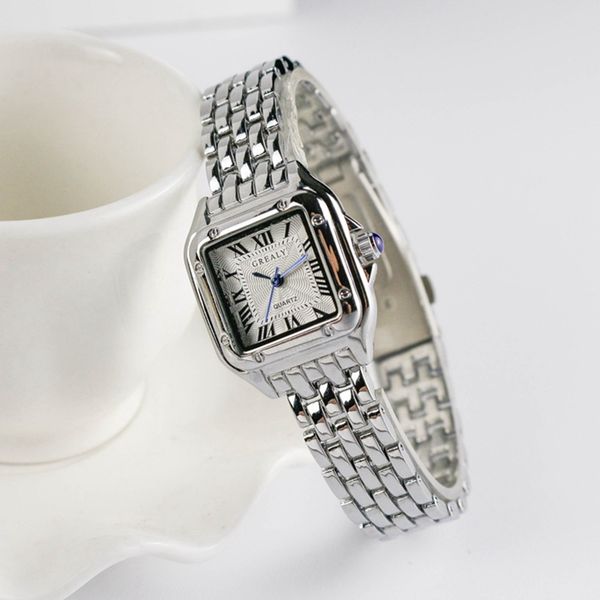 womens fashion square watches 2021 brand ladies quartz wristwatch classic silver simple femme steel band clock zegarek damski, Slivery;brown
womens fashion square watches 2021 brand ladies quartz wristwatch classic silver simple femme steel band clock zegarek damski, Slivery;brown