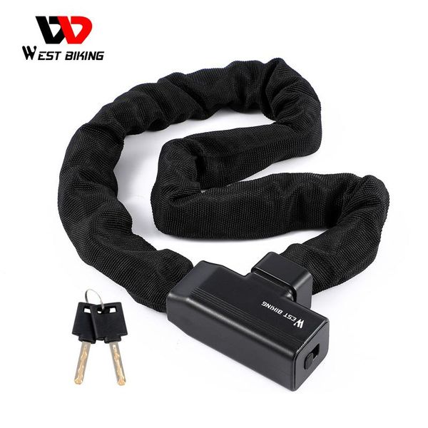 bike locks west biking bicycle lock safety anti-theft mtb road chain with 2 keys scooter electric e-bike cycling accessories
bike locks west biking bicycle lock safety anti-theft mtb road chain with 2 keys scooter electric e-bike cycling accessories
