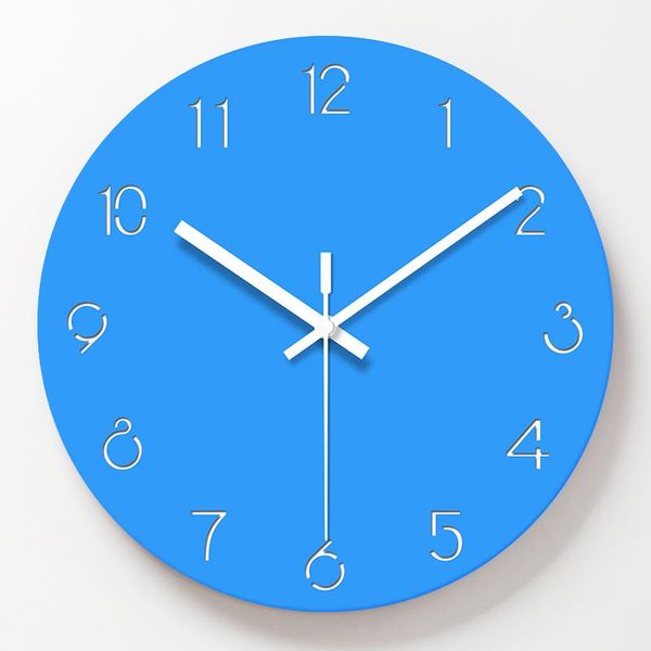 wall clocks blue nordic art mute clock for home decor 12 inch modern minimalist simple decorative watches
wall clocks blue nordic art mute clock for home decor 12 inch modern minimalist simple decorative watches