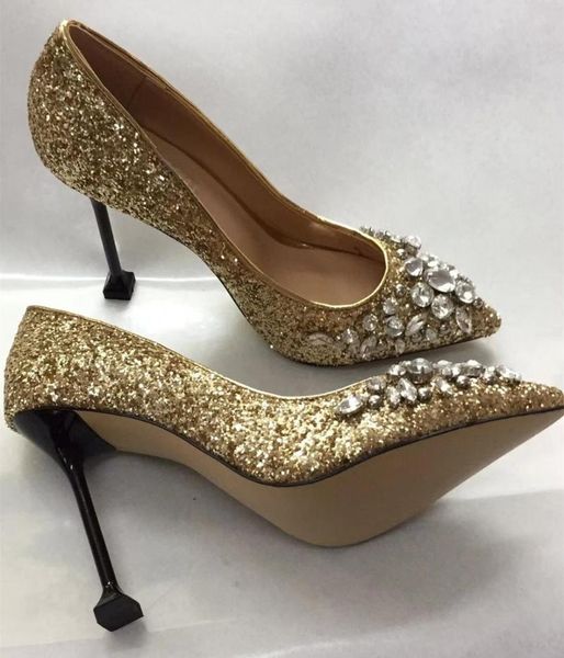 dress shoes 2021 spring autumn diamonds pointed toe high heels fashion women's rhinestone bling pumps chic wedding by484, Black
dress shoes 2021 spring autumn diamonds pointed toe high heels fashion women's rhinestone bling pumps chic wedding by484, Black
