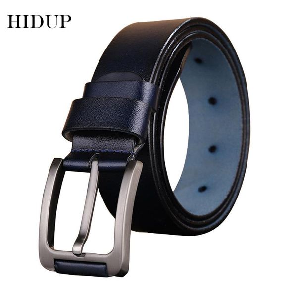 belts hidup men's retro styles design pin buckle metal belt real genuine leather men 3.8cm width jeans accessories 2021 nwj143, Black;brown
belts hidup men's retro styles design pin buckle metal belt real genuine leather men 3.8cm width jeans accessories 2021 nwj143, Black;brown