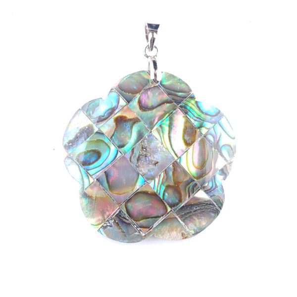 wojiaer natural abalone shell pearl pendants & necklaces no drilling hole flowers-shaped reiki gem stone bead women girls jewelry n3369, Silver
wojiaer natural abalone shell pearl pendants & necklaces no drilling hole flowers-shaped reiki gem stone bead women girls jewelry n3369, Silver