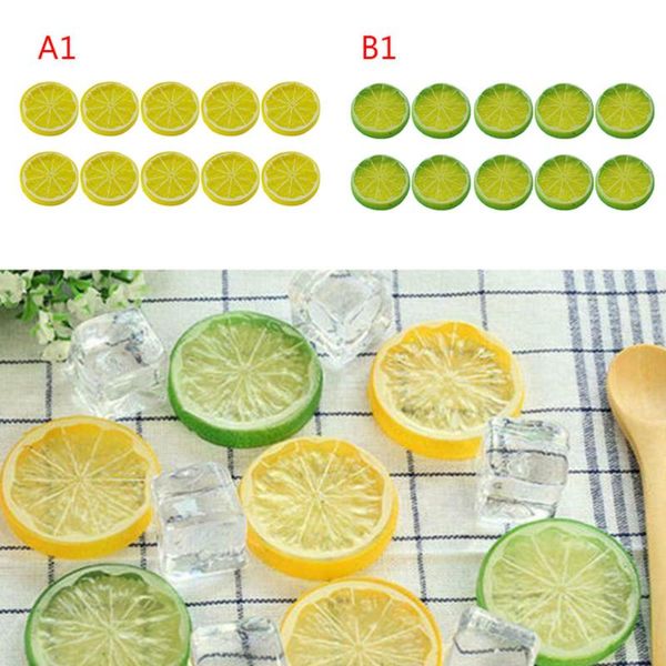 decorative flowers & wreaths 10pcs fake artificial lime slice garnish fruit house decoration plastic slices 
decorative flowers & wreaths 10pcs fake artificial lime slice garnish fruit house decoration plastic slices