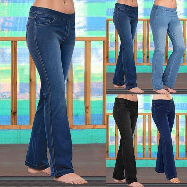 women's jeans mom boyfriend women casual solid denim long pants streetwear stretch slim mid waist bell ladies trousers, Blue
women's jeans mom boyfriend women casual solid denim long pants streetwear stretch slim mid waist bell ladies trousers, Blue