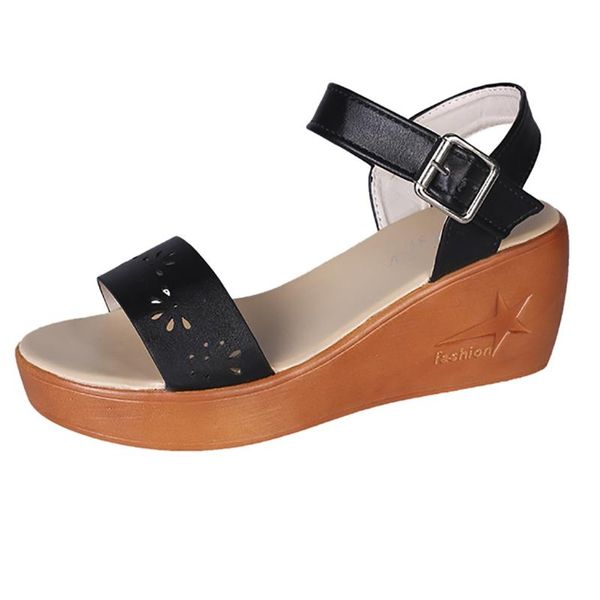 sandals jaycosin 2021 women white flat wedge summer platform sandalias ladies thick heel sole gladiator, Black
sandals jaycosin 2021 women white flat wedge summer platform sandalias ladies thick heel sole gladiator, Black