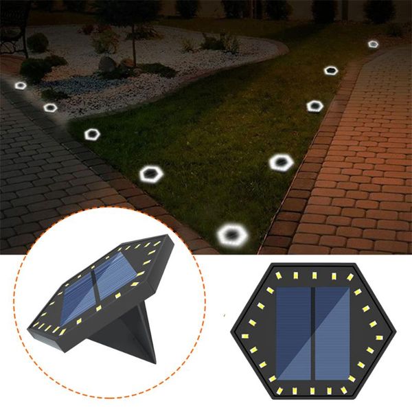 lawn lamps 24 led solar ground lights powered hexagon outdoor waterproof garden landscape lighting for yard deck patio pathway
lawn lamps 24 led solar ground lights powered hexagon outdoor waterproof garden landscape lighting for yard deck patio pathway