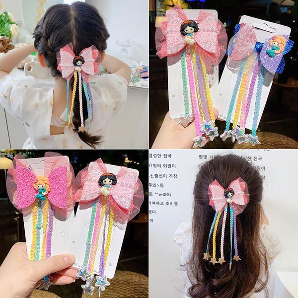 hair accessories girls lovely double layer bow princess sequin tassel clip cute headband decorate hairpin fashion, Slivery;white
hair accessories girls lovely double layer bow princess sequin tassel clip cute headband decorate hairpin fashion, Slivery;white