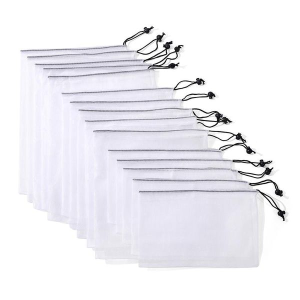 hanging baskets 15pcs white vegetables fruits reusable mesh bag washable storage supermarket shopping tough drawstring bags
hanging baskets 15pcs white vegetables fruits reusable mesh bag washable storage supermarket shopping tough drawstring bags