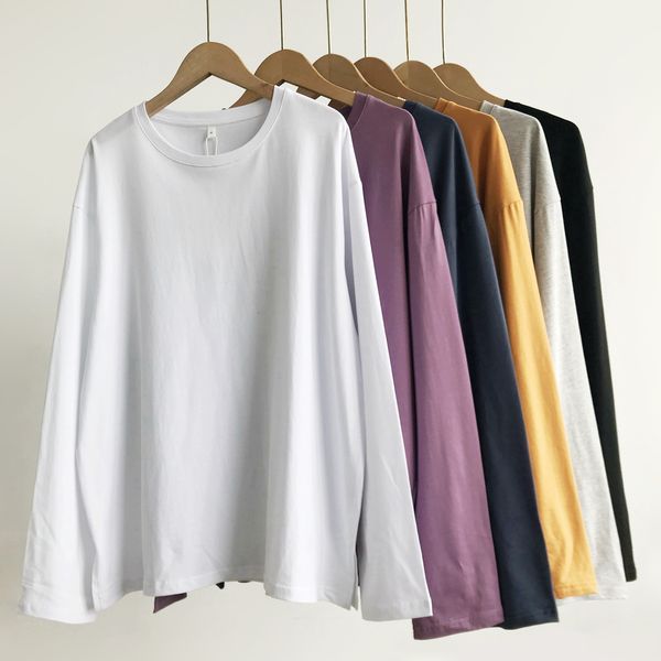 2021 cotton spring new loose plus size o neck solid bottomed woman tshirts 5s98, White
2021 cotton spring new loose plus size o neck solid bottomed woman tshirts 5s98, White