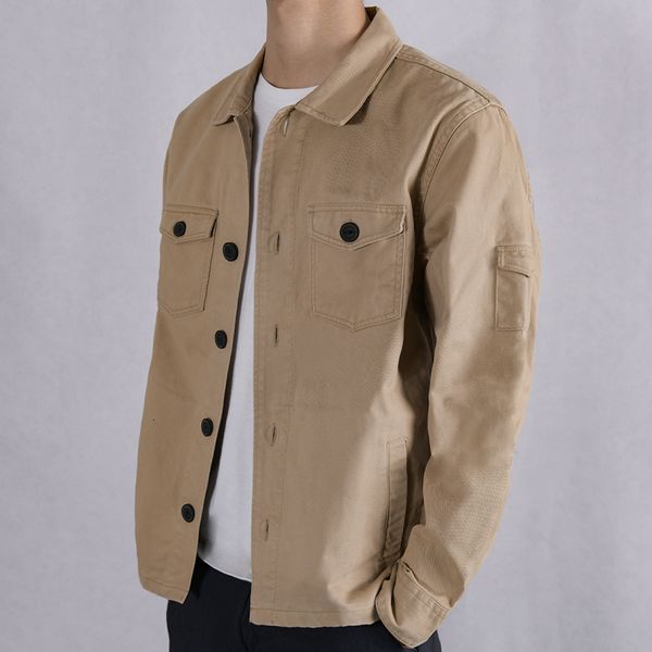 2021 new style brand casual retro for men fashion loose comfortable jacket mens handsome jackets male jaqueta imgn, Black;brown
2021 new style brand casual retro for men fashion loose comfortable jacket mens handsome jackets male jaqueta imgn, Black;brown