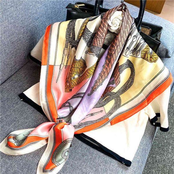 70% off design scarf 2021 spring and summer new korean color matching 90 square women's simulated silk satin printed scarf shawl sunscr, Black;purple
70% off design scarf 2021 spring and summer new korean color matching 90 square women's simulated silk satin printed scarf shawl sunscr, Black;purple