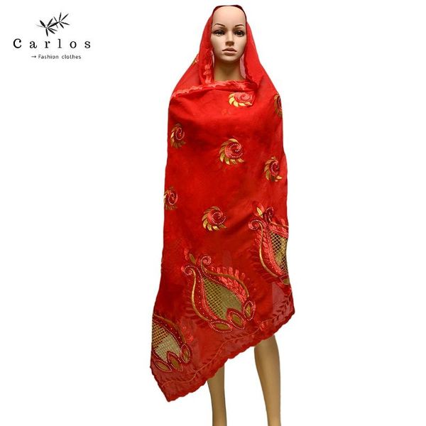 ethnic clothing latest african muslim women scarf 100% cotton big size embroider hijab dubai for pray on wholesale sc-84, Red
ethnic clothing latest african muslim women scarf 100% cotton big size embroider hijab dubai for pray on wholesale sc-84, Red