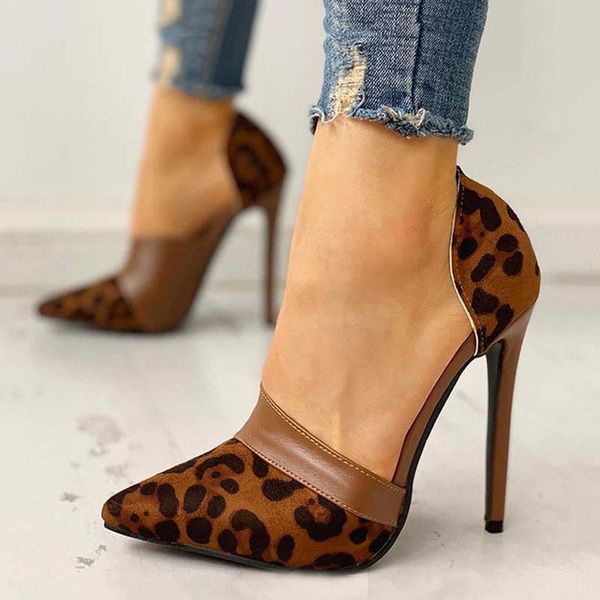 women summer fashion shoes leopard thin high heels sandals femme casual cover heel pointed toe 2021 party shoes, Black
women summer fashion shoes leopard thin high heels sandals femme casual cover heel pointed toe 2021 party shoes, Black