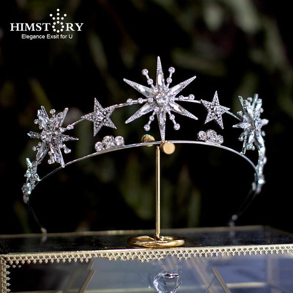hair clips & barrettes himstory star rhinestone bridal crown baroque wedding headwear shinny fashion crystal princess accessories, Golden;silver
hair clips & barrettes himstory star rhinestone bridal crown baroque wedding headwear shinny fashion crystal princess accessories, Golden;silver
