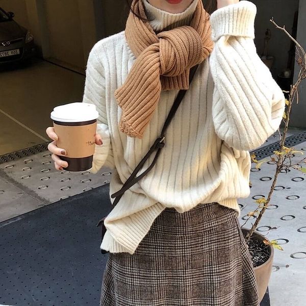 2021 chic simple color turtleneck winter women warm knitting jumpers sweaters ladies basis green pullovers 72yg, White;black
2021 chic simple color turtleneck winter women warm knitting jumpers sweaters ladies basis green pullovers 72yg, White;black