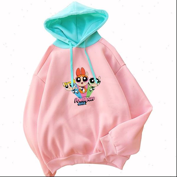 girls hoodies women streetwear harajuku kawaii blossom bubbles, buttercup police girl print spell color splicing sweatshirt, Black
girls hoodies women streetwear harajuku kawaii blossom bubbles, buttercup police girl print spell color splicing sweatshirt, Black