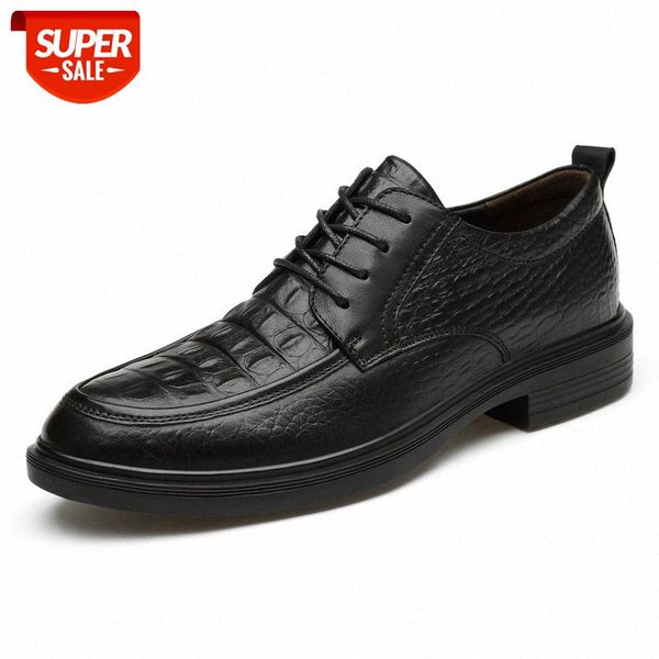 cowhide business formal wear men's soft-soled dad shoes spring crocodile pattern breathable #xq0o, Black
cowhide business formal wear men's soft-soled dad shoes spring crocodile pattern breathable #xq0o, Black
