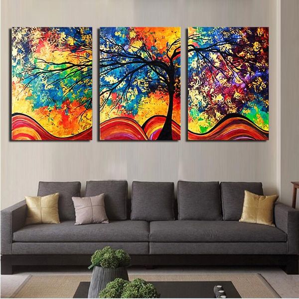 hd wall art home decor living room painting 5 panel colourful tree landscape modular pictures printed modern canvas framed
hd wall art home decor living room painting 5 panel colourful tree landscape modular pictures printed modern canvas framed