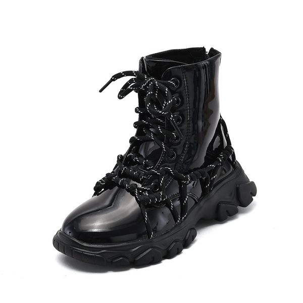 childrens shoes new girls snow boots cotton leather kids martin boot warm casual spring/autumn childrens boots, Black;red
childrens shoes new girls snow boots cotton leather kids martin boot warm casual spring/autumn childrens boots, Black;red