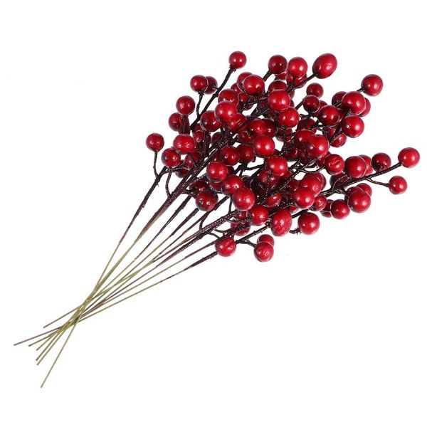 decorative flowers & wreaths 10pcs christmas tree diy crafts artificial red berry stems decorations
decorative flowers & wreaths 10pcs christmas tree diy crafts artificial red berry stems decorations