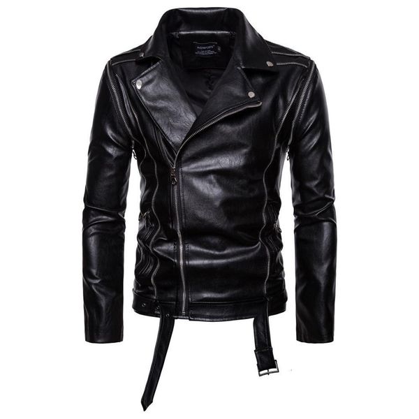 oblique zipper detachable sleeve leather jacket men motorcycle biker jacket men pu leather bomber mens streetwear clohtes, Black
oblique zipper detachable sleeve leather jacket men motorcycle biker jacket men pu leather bomber mens streetwear clohtes, Black
