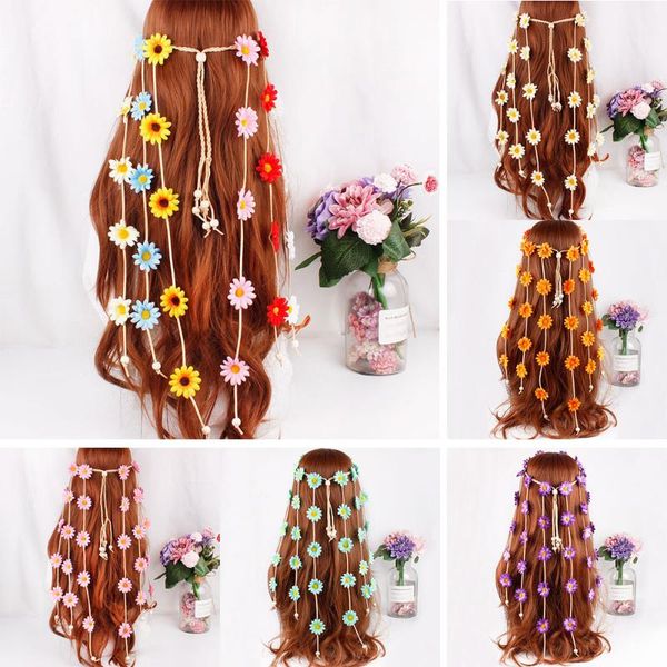hair accessories 7 color sunflower headband daisy flower garland bohemian band festival circle adjustable, Slivery;white
hair accessories 7 color sunflower headband daisy flower garland bohemian band festival circle adjustable, Slivery;white
