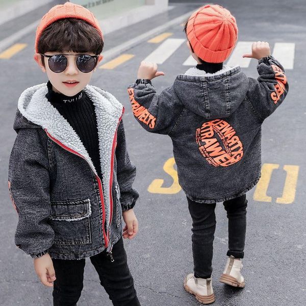 jackets boys coats outwear 2021 jean thicken warm plus velvet winter autumn fleece cotton christmas gifts children's clothin, Blue;gray
jackets boys coats outwear 2021 jean thicken warm plus velvet winter autumn fleece cotton christmas gifts children's clothin, Blue;gray
