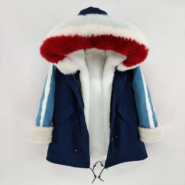 thick jacket women parka real hood long natural winter fox fur collar warm coat new 2021 detachable outerwear streetwear oftbuy manfe, Black
thick jacket women parka real hood long natural winter fox fur collar warm coat new 2021 detachable outerwear streetwear oftbuy manfe, Black