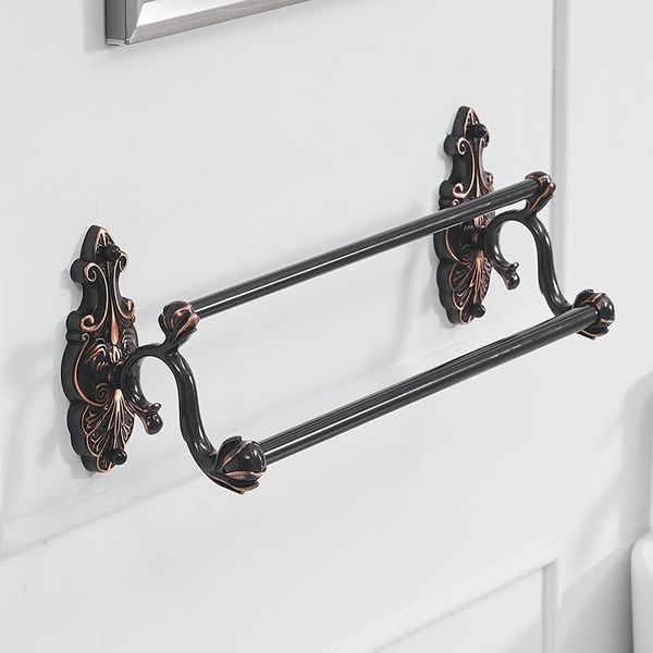 towel racks bars bath holders black brass wall shelves luxury european style hangers bathroom accessories wf-88811
towel racks bars bath holders black brass wall shelves luxury european style hangers bathroom accessories wf-88811