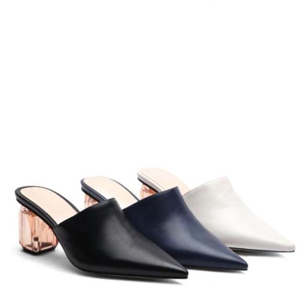 slippers shofoo shoes,beautiful women's slippers, leather fabric, about 6cm crystal heel outdoor casual shoes., Black
slippers shofoo shoes,beautiful women's slippers, leather fabric, about 6cm crystal heel outdoor casual shoes., Black